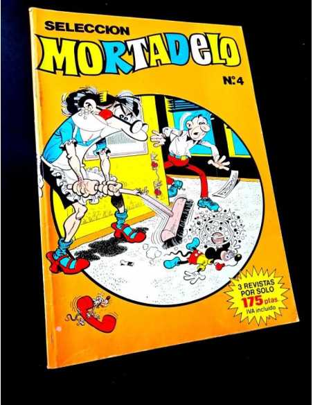 MUY BUEN ESTADO SELECCION MORTADELO 4 RETAPADO TEBEO BRUGUERA