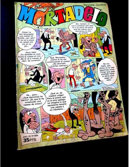 MUY BUEN ESTADO MORTADELO 565 BRUGUERA TEBEO