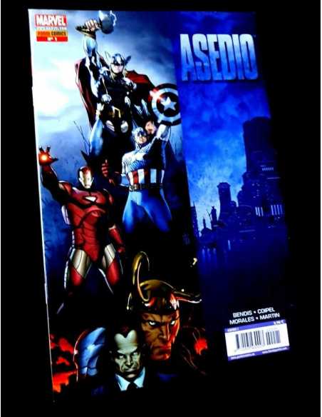 DE KIOSCO ASEDIO 1 COMICS PANINI MARVEL
