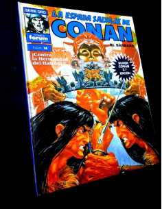 EXCELENTE ESTADO LA ESPADA SALVAJE DE CONAN 14 SERIE ORO...