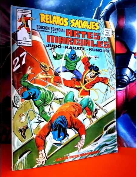 MUY BUEN ESTADO RELATOS SALVAJES 12 ARTES MARCIALES MUNDI COMICS EDICIONES VERTICE