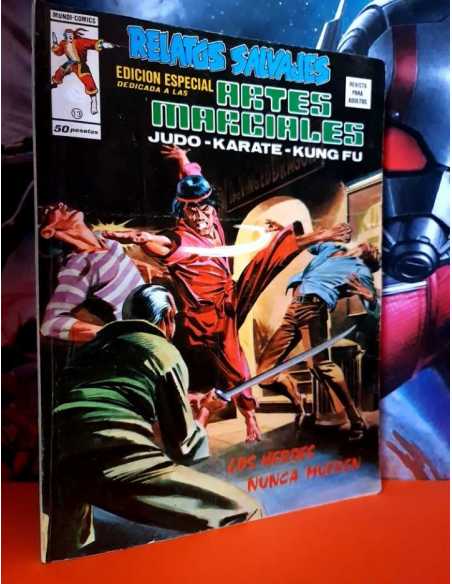 CASI EXCELENTE ESTADO RELATOS SALVAJES 13 ARTES MARCIALES MUNDI COMICS EDICIONES VERTICE