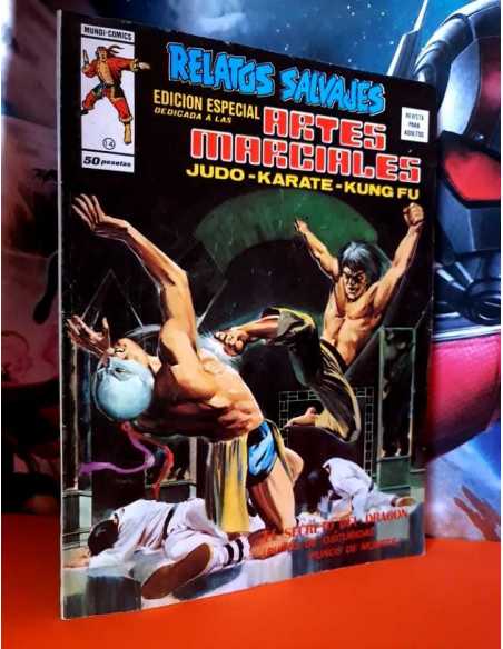 EXCELENTE ESTADO RELATOS SALVAJES 14 ARTES MARCIALES MUNDI COMICS EDICIONES VERTICE