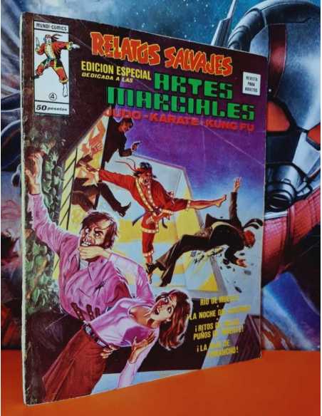 MUY BUEN ESTADO RELATOS SALVAJES 4 ARTES MARCIALES MUNDI COMICS EDICIONES VERTICE