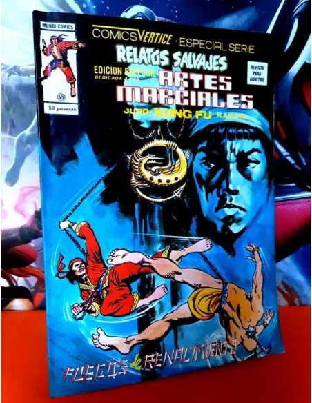 EXCELENTE ESTADO RELATOS SALVAJES 43 ARTES MARCIALES MUNDI COMICS EDICIONES VERTICE