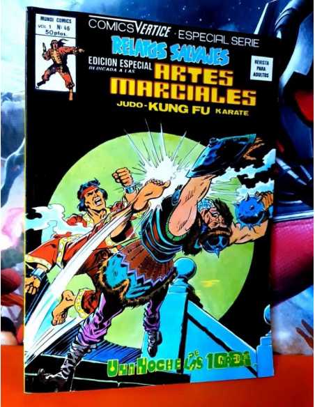 MUY BUEN ESTADO RELATOS SALVAJES 46 ARTES MARCIALES MUNDI COMICS EDICIONES VERTICE