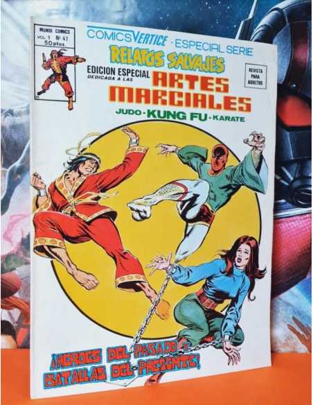 CASI EXCELENTE ESTADO RELATOS SALVAJES 47 ARTES MARCIALES MUNDI COMICS EDICIONES VERTICE