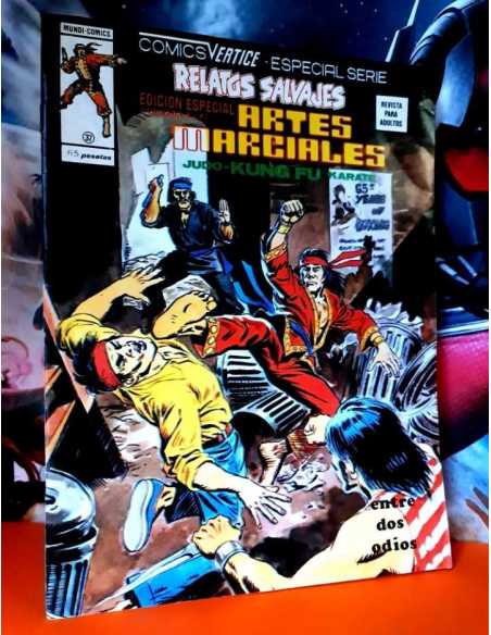 CASI EXCELENTE ESTADO RELATOS SALVAJES 37 ARTES MARCIALES MUNDI COMICS EDICIONES VERTICE