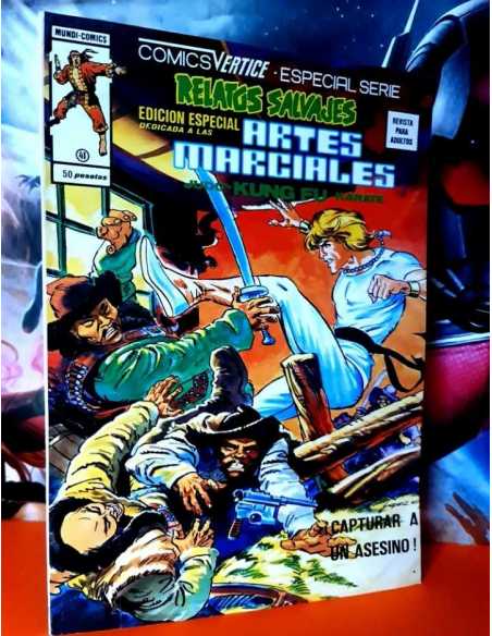 MUY BUEN ESTADO RELATOS SALVAJES 41 ARTES MARCIALES MUNDI COMICS EDICIONES VERTICE