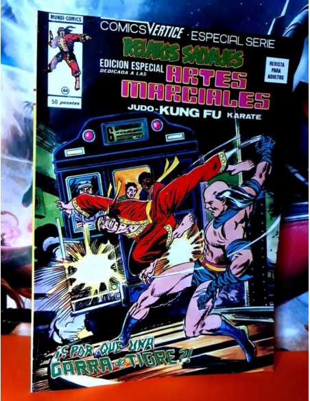 CASI EXCELENTE ESTADO RELATOS SALVAJES 44 ARTES MARCIALES MUNDI COMICS EDICIONES VERTICE
