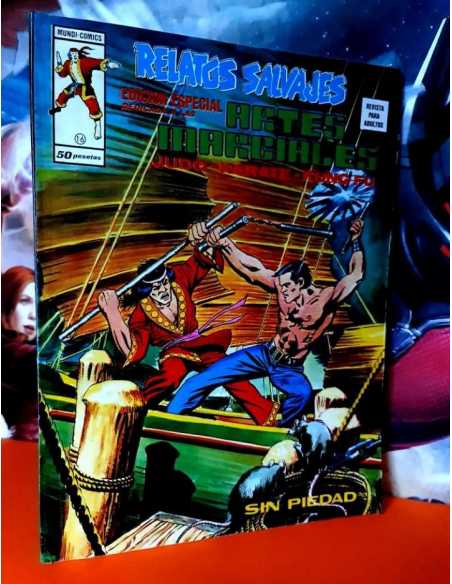 EXCELENTE ESTADO RELATOS SALVAJES 16 ARTES MARCIALES MUNDI COMICS EDICIONES VERTICE