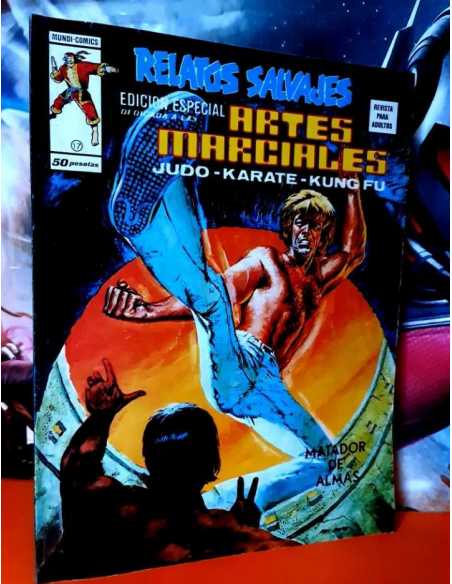 EXCELENTE ESTADO RELATOS SALVAJES 17 ARTES MARCIALES MUNDI COMICS EDICIONES VERTICE
