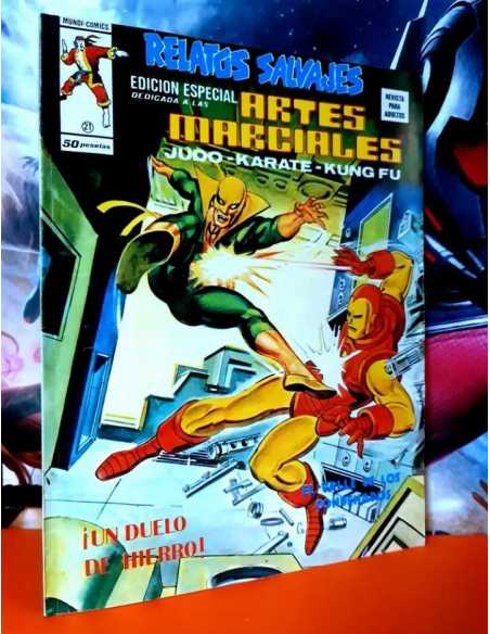 EXCELENTE ESTADO RELATOS SALVAJES 21 ARTES MARCIALES MUNDI COMICS EDICIONES VERTICE