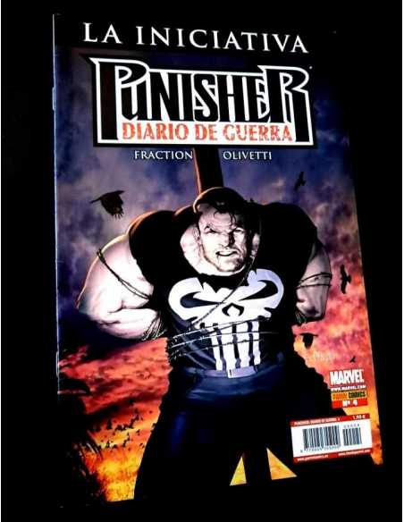 MUY BUEN ESTADO PUNISHER DIARIO DE GUERRA 4 COMICS PANINI MARVEL