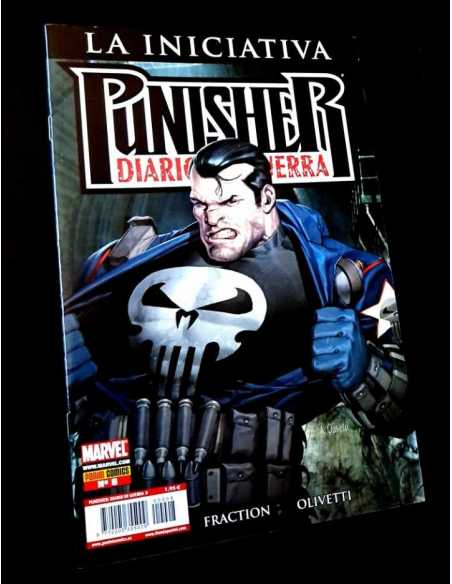 EXCELENTE ESTADO PUNISHER DIARIO DE GUERRA 8 COMICS PANINI MARVEL