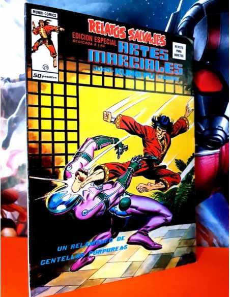 CASI EXCELENTE ESTADO RELATOS SALVAJES 29 ARTES MARCIALES MUNDI COMICS EDICIONES VERTICE