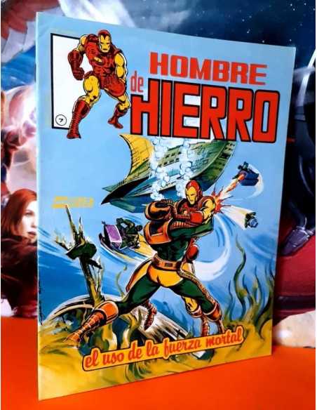CASI EXCELENTE ESTADO HOMBRE DE HIERRO 7 MUNDI COMICS LINEA SURCO VERTICE