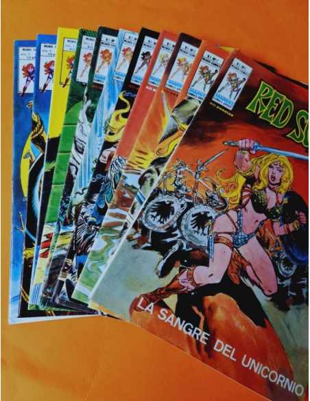 EXCELENTE ESTADO RED SONJA COMPLETA MUNDI COMICS EDICIONES VERTICE