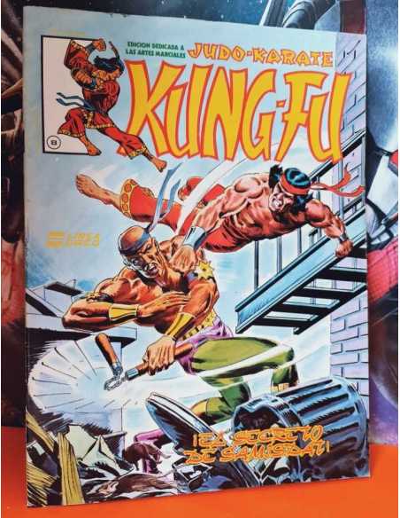 EXCELENTE ESTADO KUNG-FU 8 ARTES MARCIALES LINEA SURCO VERTICE