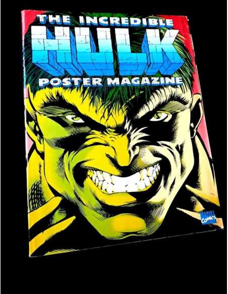 MUY BUEN ESTADO THE INCREIBLE HULK POSTER MAGAZINE COMICS MARVEL USA