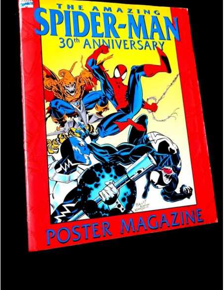 MUY BUEN ESTADO THE AMAZING SPIDERMAN 30 ANIVERSARIO POSTER MAGAZINE USA SPIDER-MAN