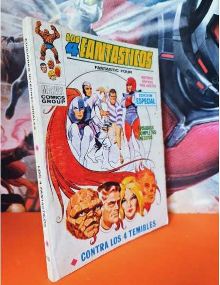 MUY BUEN ESTADO TACO LOS 4 FANTASTICOS 18 EDICIONES VERTICE