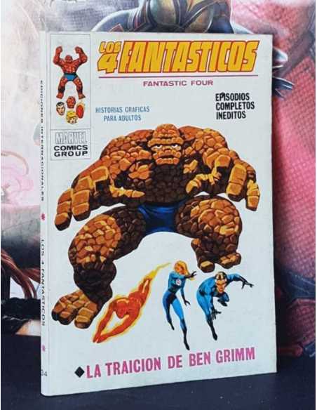 EXCELENTE ESTADO LOS 4 FANTASTICOS 34 TACO COMICS EDICIONES VERTICE