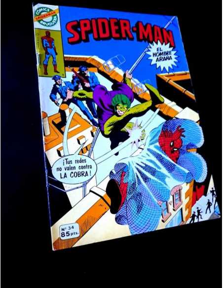SPIDER-MAN 34 BRUGUERA NORMAL ESTADO SPIDERMAN COMICS MARVEL