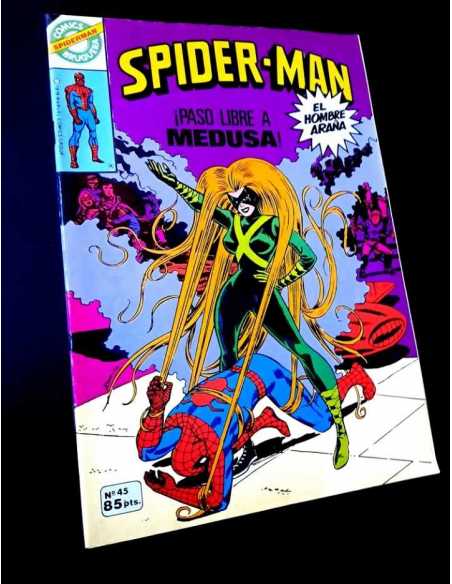 CASI EXCELENTE ESTADO SPIDER-MAN 45 BRUGUERA SPIDERMAN COMICS MARVE...