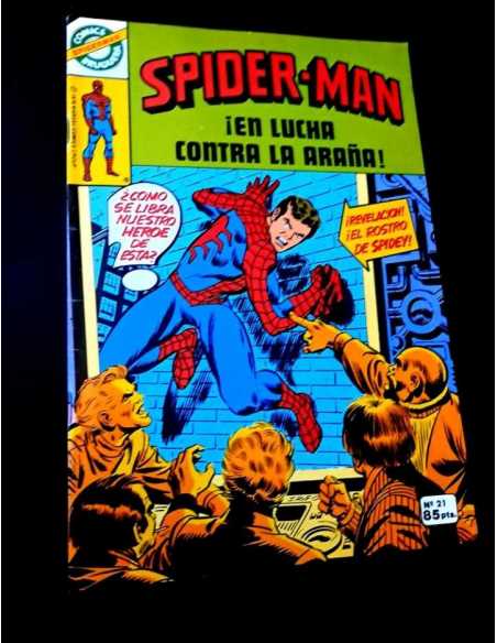 EXCELENTE ESTADO SPIDER-MAN 21 BRUGUERA SPIDERMAN COMICS MARVEL