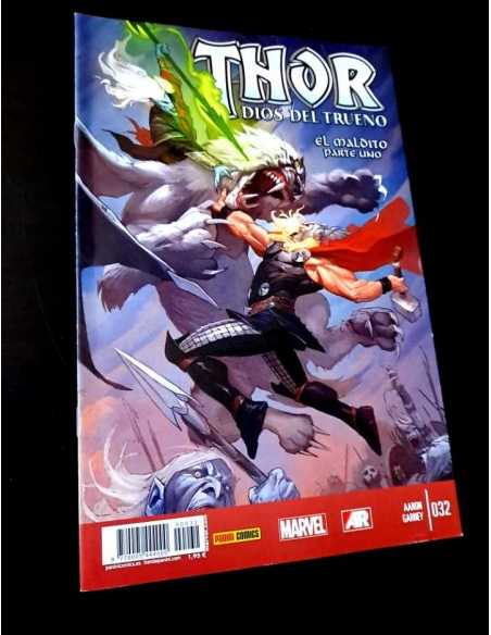 CASI EXCELENTE ESTADO THOR DIOS DEL TRUENO 32 COMICS PANINI MARVEL