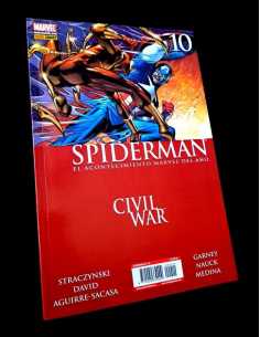 EXCELENTE ESTADO SPIDERMAN 10 CIVIL WAR COMICS PANINI MARVEL