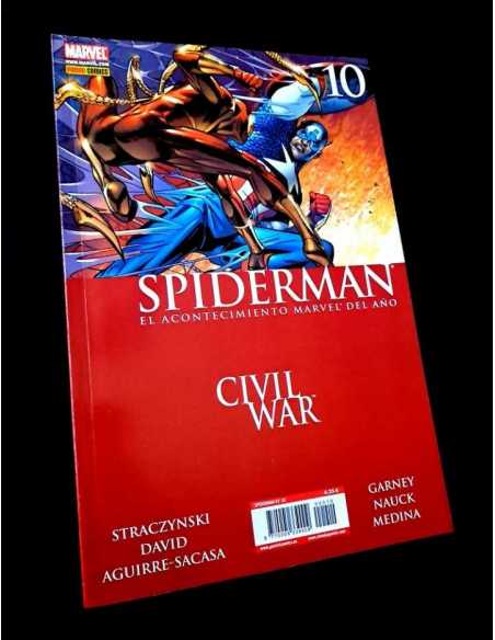 EXCELENTE ESTADO SPIDERMAN 10 CIVIL WAR COMICS PANINI MARVEL