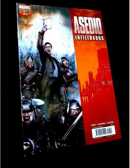EXCELENTE ESTADO ASEDIO INFILTRADOS 3 COMICS PANINI MARVEL