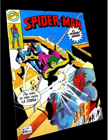 EXCELENTE ESTADO SPIDER-MAN 34 BRUGUERA SPIDERMAN COMICS MARVEL