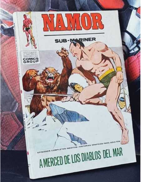 CASI EXCELENTE ESTADO NAMOR 27 TACO 25PTS COMICS EDICIONES VERTICE
