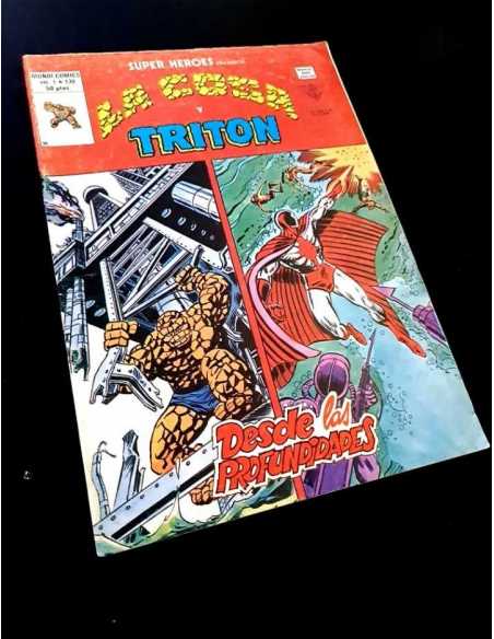 SUPER HEROES 130 COMICS EDICIONES VERTICE NORMAL ESTADO LA COSA MUNDI COMICS
