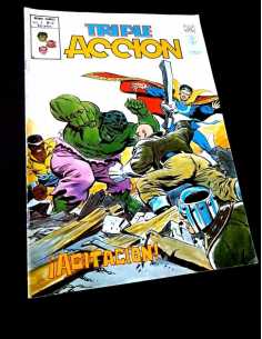 MUY BUEN ESTADO TRIPLE ACCION 12 COMICS EDICIONES VERTICE