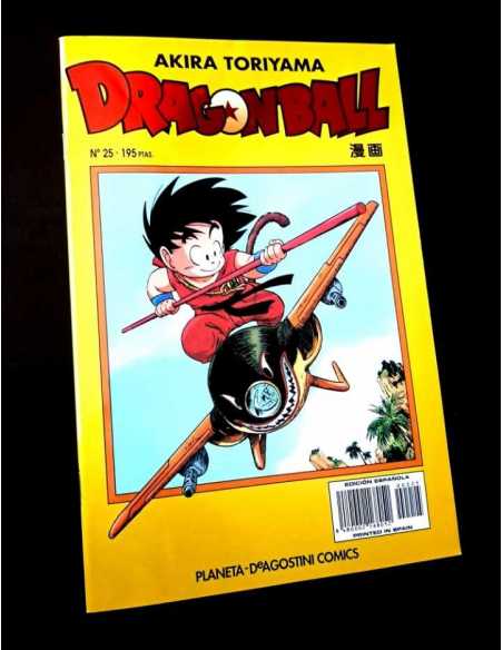 DE KIOSCO DRAGON BALL 25 AKIRA TORIYAMA COMICS PLANETA SERIE AMARILLA