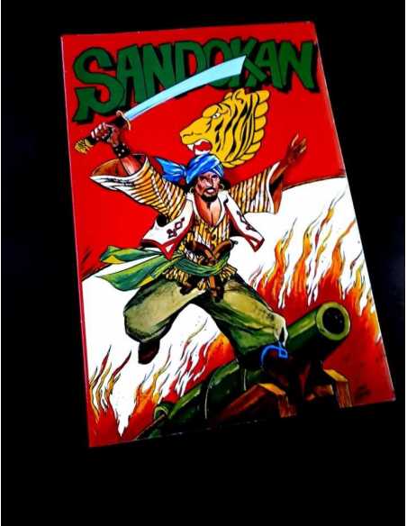 CASI EXCELENTE ESTADO SANDOKAN EDICIONES TOPELA 1976
