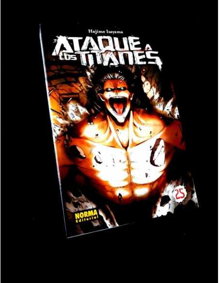 DE KIOSCO ATAQUE A LOS TITANES 25 SHINGEKI NO KYOJIN MANGA NORMA