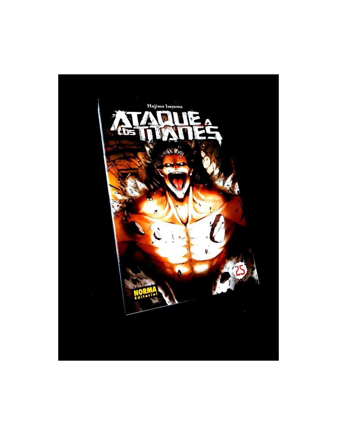 DE KIOSCO ATAQUE A LOS TITANES 25 SHINGEKI NO KYOJIN MANGA NORMA