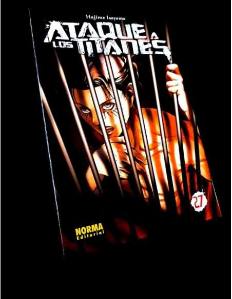 DE KIOSCO ATAQUE A LOS TITANES 27 SHINGEKI NO KYOJIN MANGA NORMA