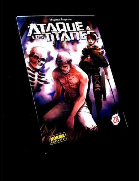 DE KIOSCO ATAQUE A LOS TITANES 28 SHINGEKI NO KYOJIN MANGA NORMA
