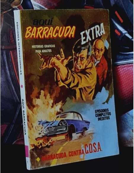 CASI EXCELENTE ESTADO AQUÍ BARRACUDA 1 TACO COMICS EDICIONES VERTICE