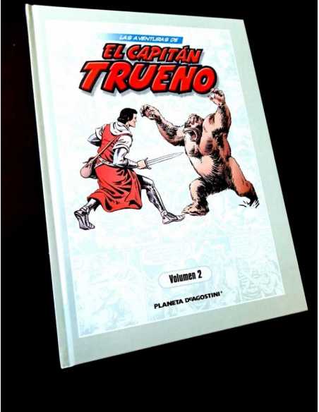 EXCELENTE ESTADO LAS AVENTURAS DE EL CAPITAN TRUENO 2 COMICS PLANETA TOMO