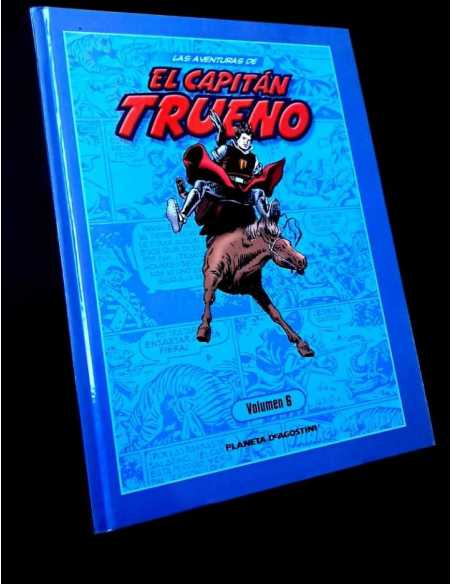 EXCELENTE ESTADO LAS AVENTURAS DE EL CAPITAN TRUENO 6 COMICS PLANETA TOMO