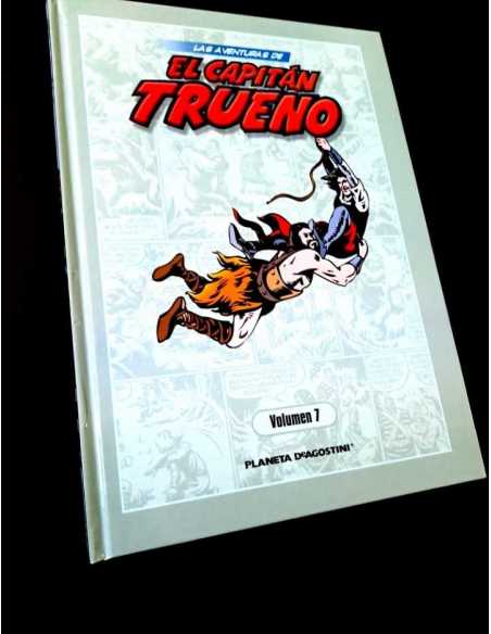 EXCELENTE ESTADO LAS AVENTURAS DE EL CAPITAN TRUENO 7 COMICS PLANETA TOMO