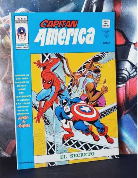 EXCELENTE ESTADO CAPITAN AMERICA 19 VOL III MUNDI COMICS VERTICE