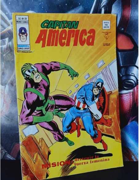 MUY BUEN ESTADO CAPITAN AMERICA 22 VOL III MUNDI COMICS VERTICE